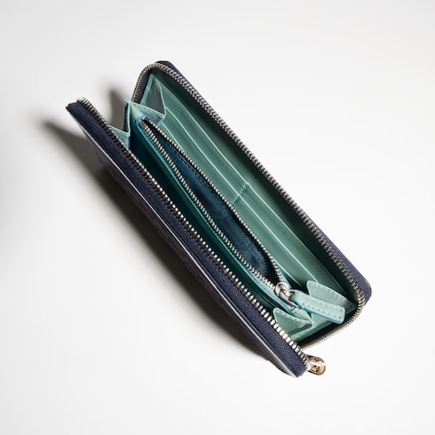 Gucci x Ando Cloisonné zip around wallet