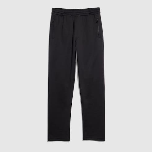 GUCCI シルクコットンジャージー スポーツウェアパンツ