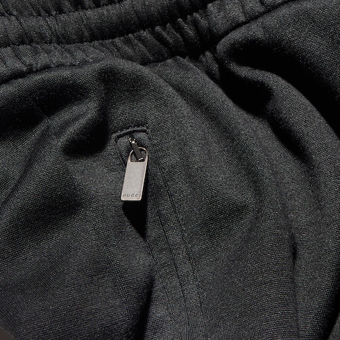 Pantalones deportivos de punto de algodón y seda