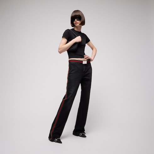 Ceinture ruban Web en nylon avec boucle rectangulaire