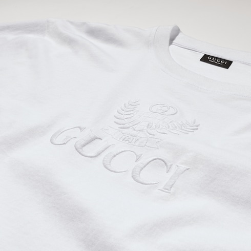 饰刺绣针织棉T恤