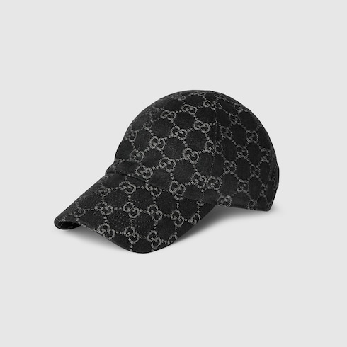 GUCCI GGコットンデニム ベースボールキャップ