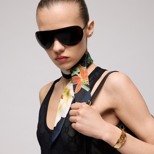 Gucci x 安藤七宝店 日本限定 シルクジャカード リボン