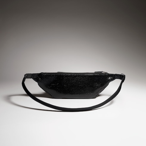 Marsupio Flatpack in pitone misura piccola
