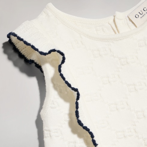 Babykleid aus Baumwolle mit GG