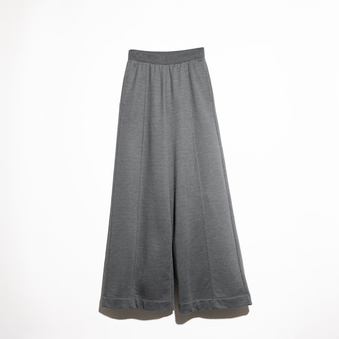 Pantalón informal de punto de seda de algodón
