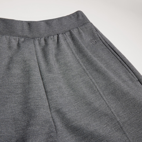 Freizeithose aus Baumwoll-Seidenjersey