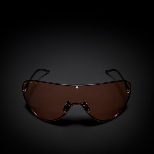 Lunettes de soleil à monture masque