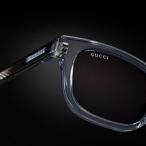 Gafas de sol con montura rectangular