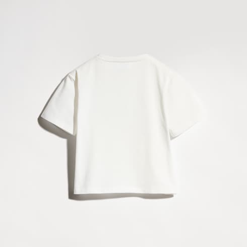 T-shirt bambino in cotone con stampa