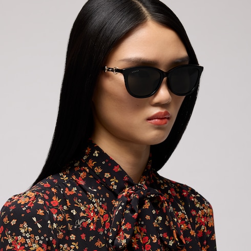 Round-frame sunglasses