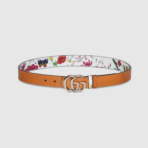 Cintura reversibile GG Marmont