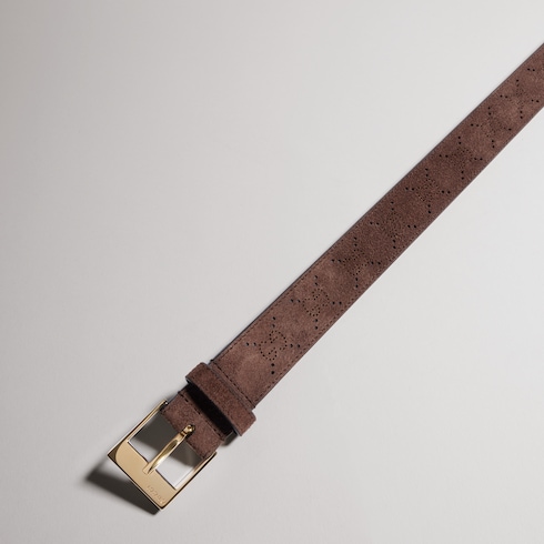 Ceinture avec boucle carrée