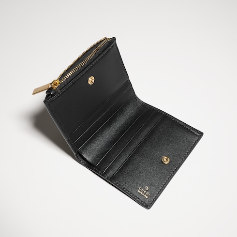 Small perforated GG wallet