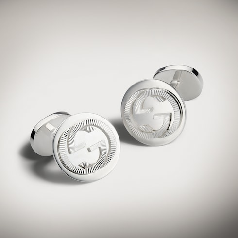 Boutons de manchette Gucci Interlocking