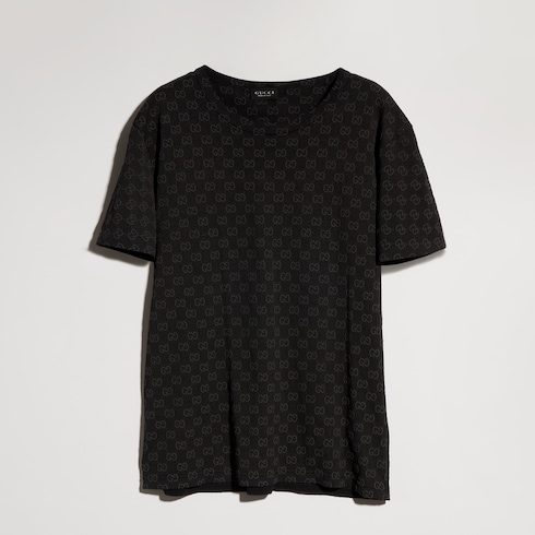 Printed cotton jersey T-shirt