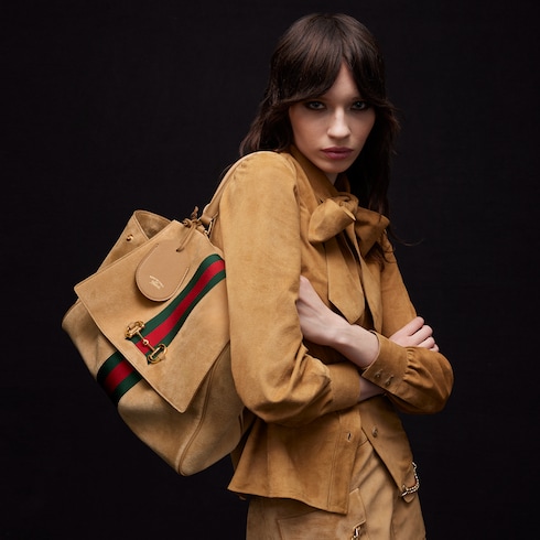 Mittelgroße Paparazzo Henkeltasche