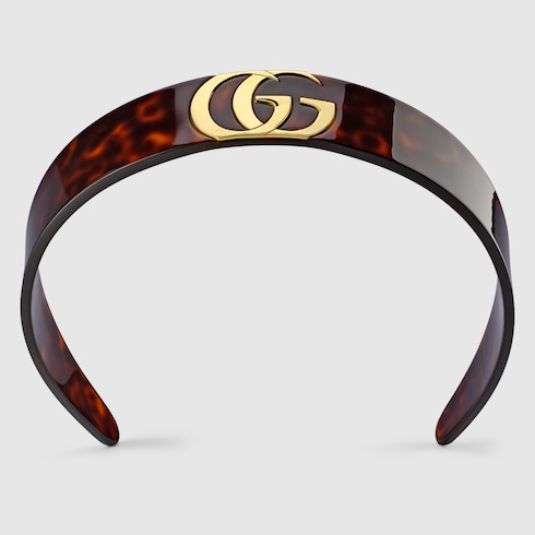 GUCCI ダブルG付き ヘアバンド