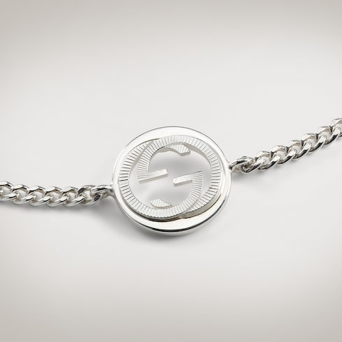 Bracciale con charm Gucci Interlocking
