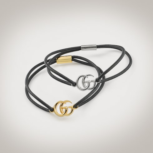 Elastic hair band set with Double G