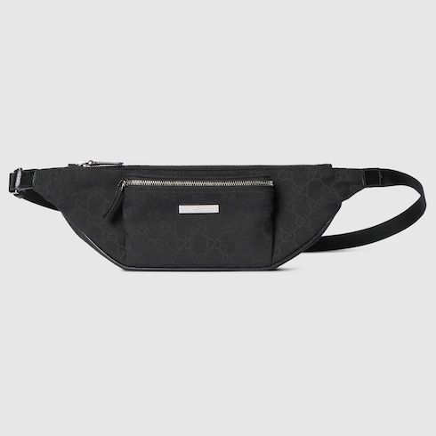グッチ タグ スモール ベルトバッグ ・ブラック GGキャンバス | GUCCI公式