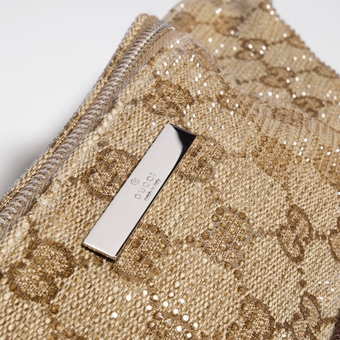 Flatpack crystal small belt bag