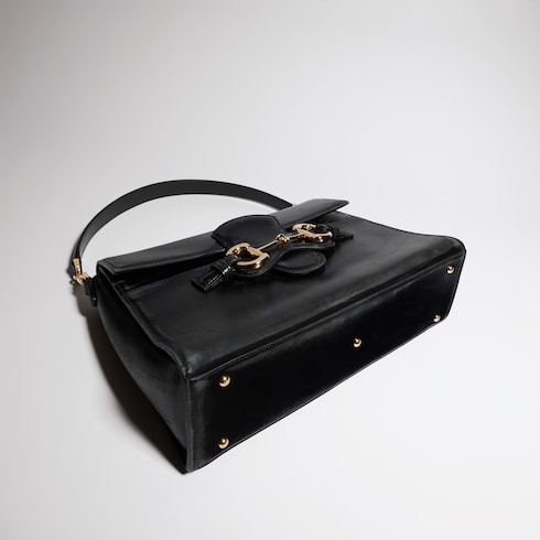 Medium top handle bag with Horsebit