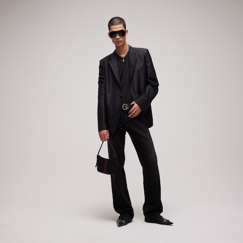 Fine silk faille jacket