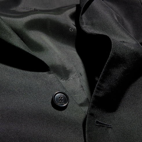 Fine silk faille jacket