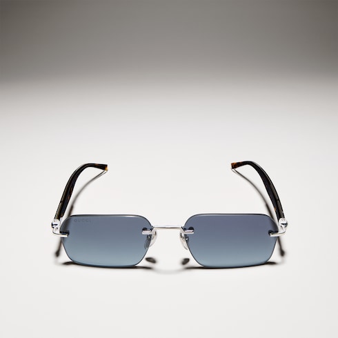 Lunettes de soleil rectangulaires