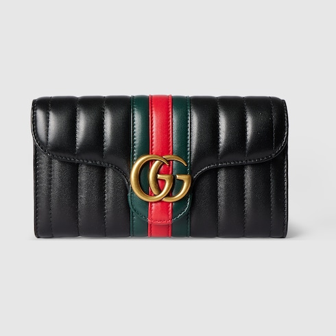グッチ ジェットセット GGマーモント〕コンチネンタルウォレット
