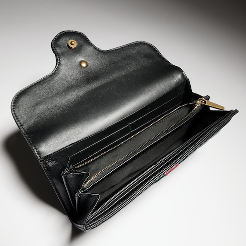 Portefeuille continental GG Marmont