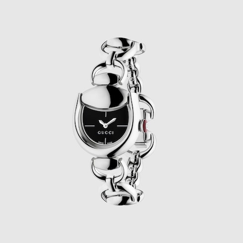 GUCCI グッチ　腕時計 ホースビット〕ウォッチ 27 x 23 mm ・ステンレス スチール | GUCCI公式