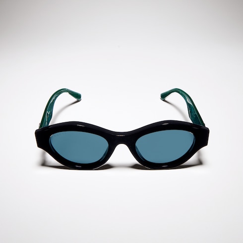 Lunettes de soleil à monture œil-de-chat