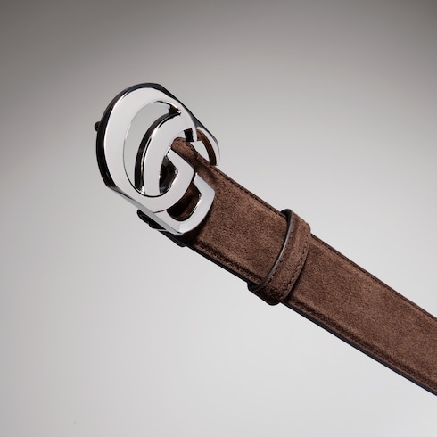 Belt with Double G buckle