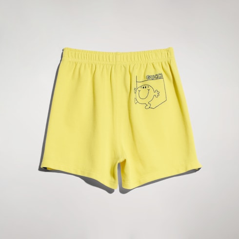 Shorts de algodón para bebé con bordado