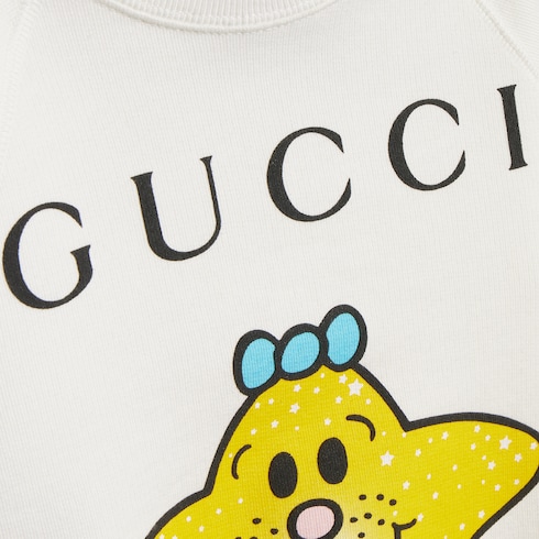 Children's cotton sweatshirt with prints