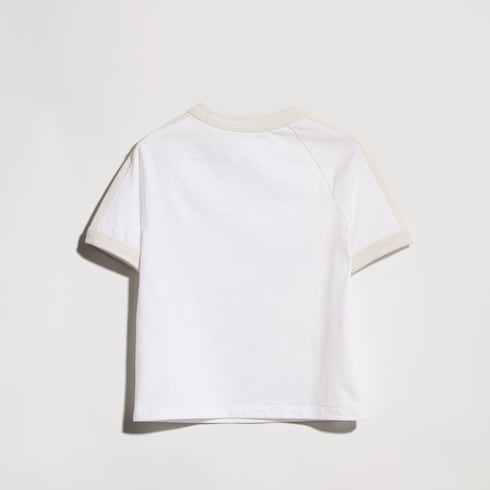 Camiseta infantil de algodón con estampado
