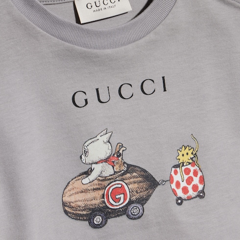 T-shirt pour bébé en coton avec imprimé