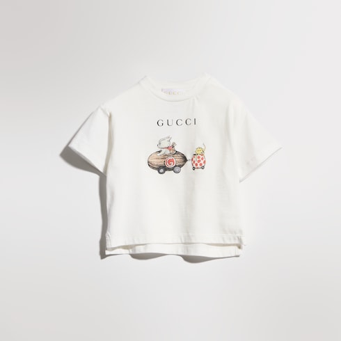 T-shirt pour bébé en coton avec imprimé