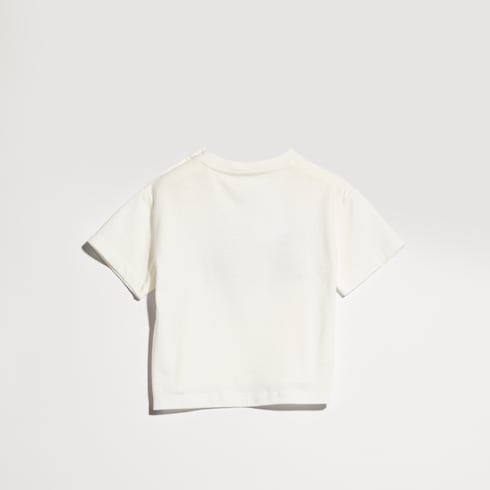 Baby-T-Shirt aus Baumwolle mit Print