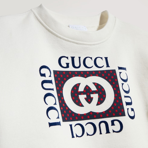 Children's cotton sweatshirt with print