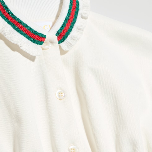 Robe pour bébé en jersey avec bande Web