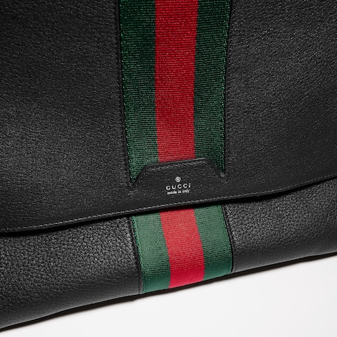 Web Trademark medium crossbody bag
