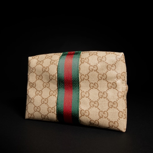 Estuche de maquillaje grande con Web