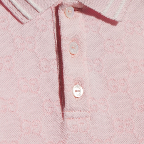 Polo pour bébé en coton GG