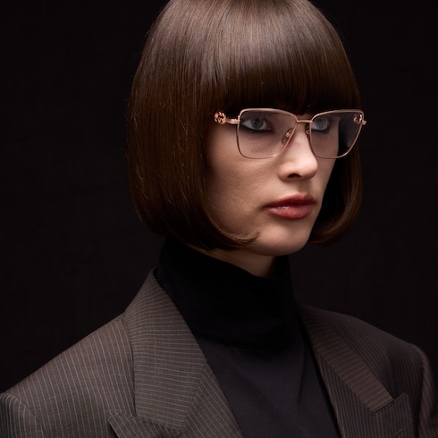 Square optical frame