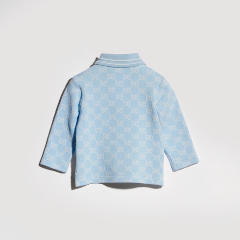 Baby GG cotton polo shirt