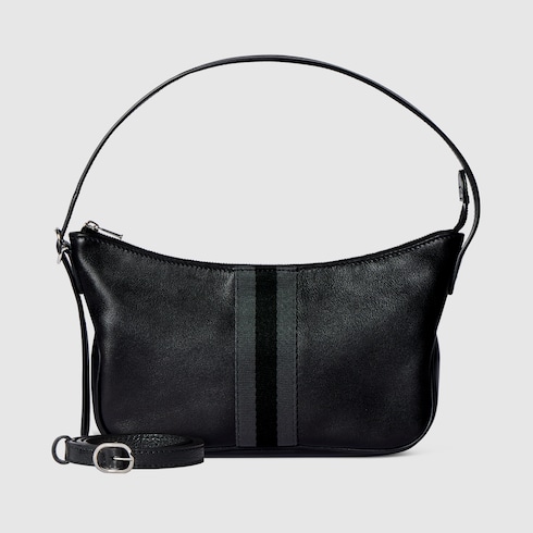 ルネッタ〕スモール クロスボディバッグ ・ブラック レザー | GUCCI公式