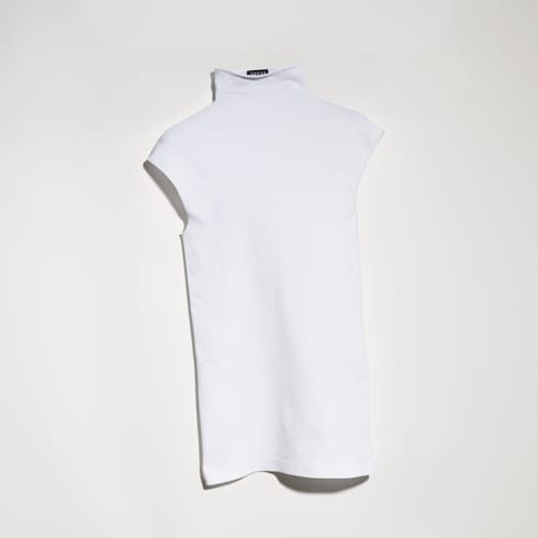 Top de tirantes de punto de nylon elástico sin costuras